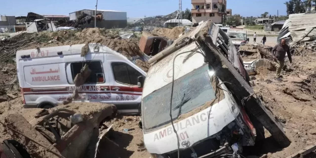 L’esercito israeliano spara sulle ambulanze