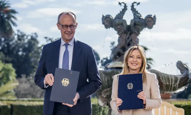 Meloni e Merz: l’asse Roma-Berlino rilancia l’Europa tra competitività, difesa e autonomia strategica