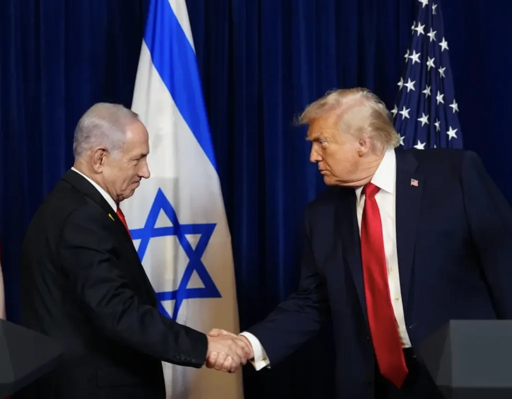 trump e netanyahou