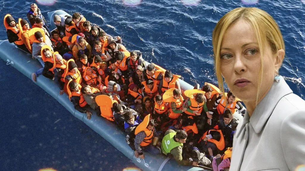 meloni e immigrazione