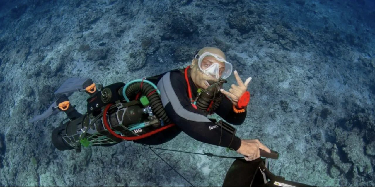 Testimonianza di un esperto delle grotte subacquee delle Maldive