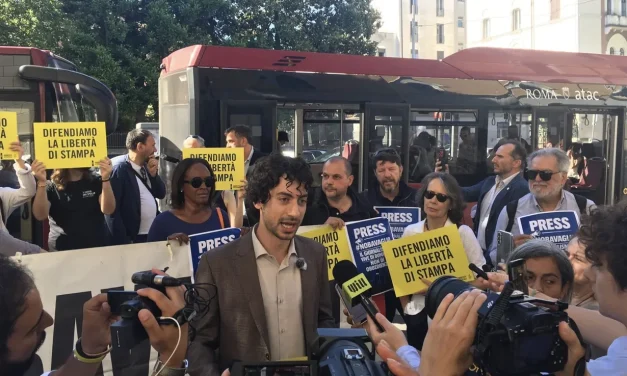Gabriele Nunziati, licenziato per una domanda su Israele