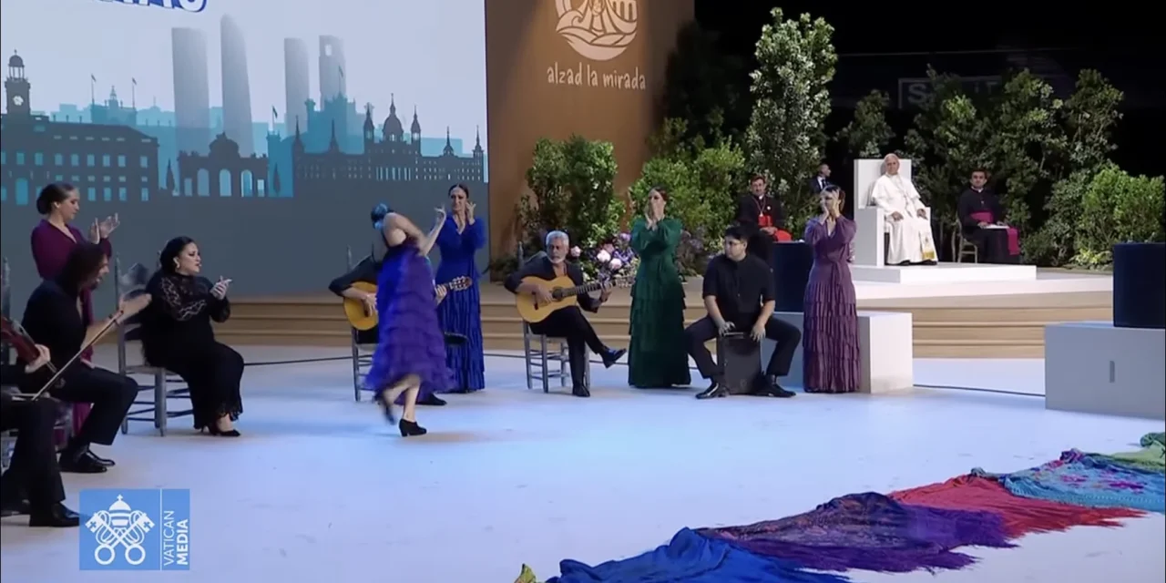 Leone XIV alla Movistar Arena di Madrid: cultura, sport e la domanda che l’Europa non osa più porsi