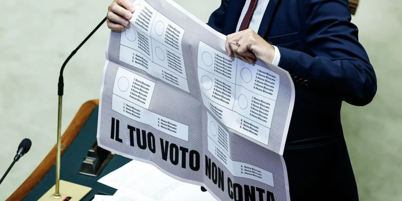 Una legge elettorale per pochi: il «Melonellum»