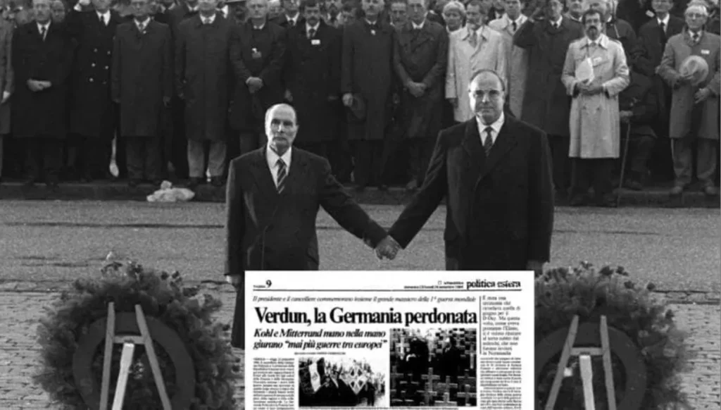 kohl e mitterand a verdun