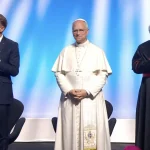 Leone XIV a Metz con Macron e Aveline: l’Europa di Schuman, la pace e «le illusioni del riarmo»