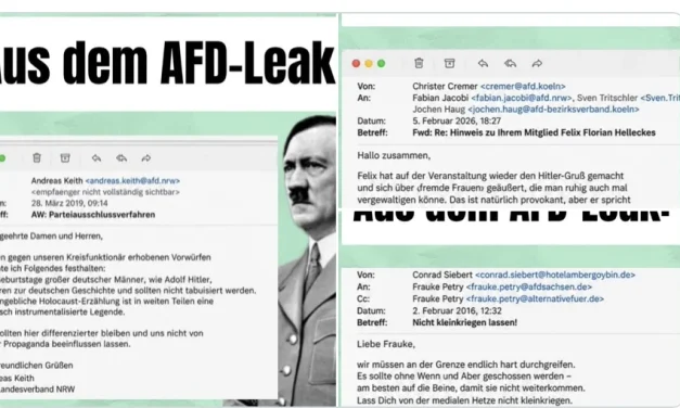 AfD, le email nere e la rabbia che non diventa riscatto