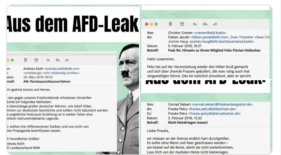 AfD, le email nere e la rabbia che non diventa riscatto
