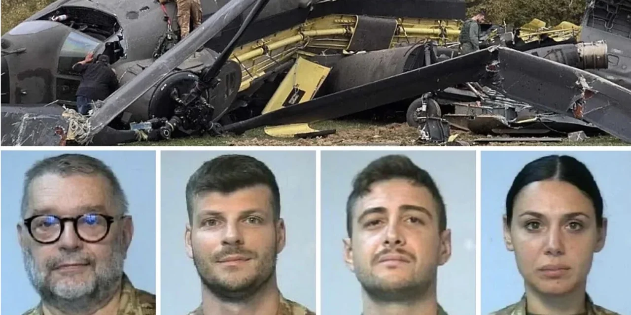 Elicottero italiano precipita in Bosnia. Quattro morti e altri militari feriti