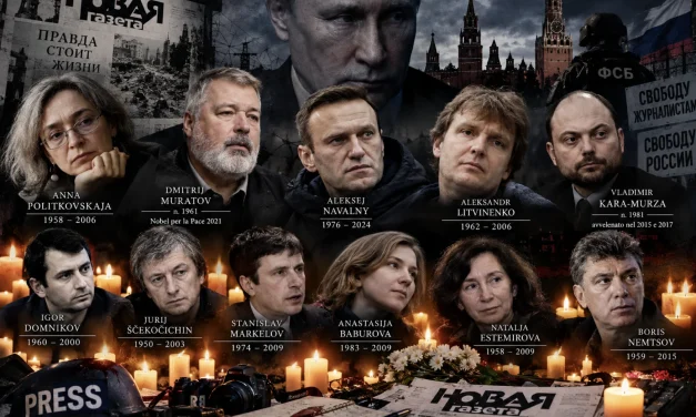 Putin spegne Novaya Gazeta